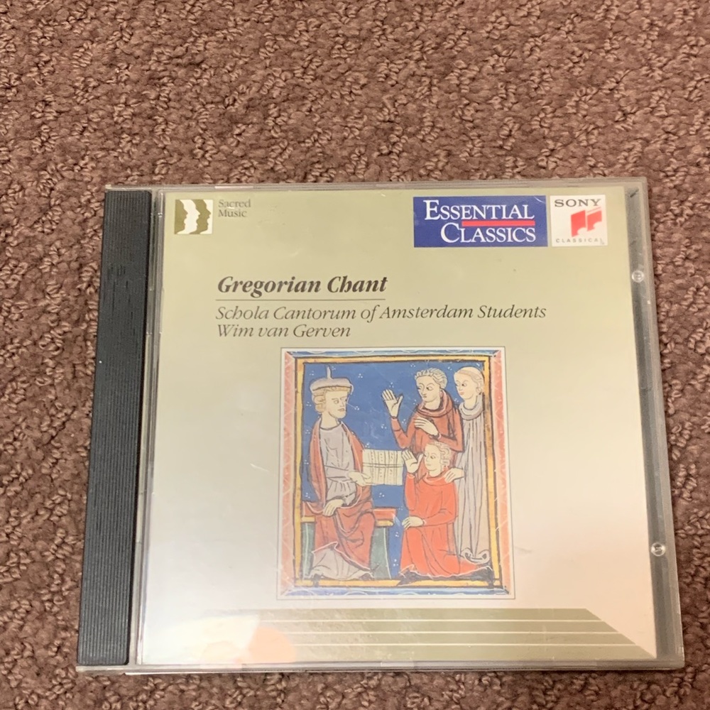 Gregorian Chant CD (3 for $20)